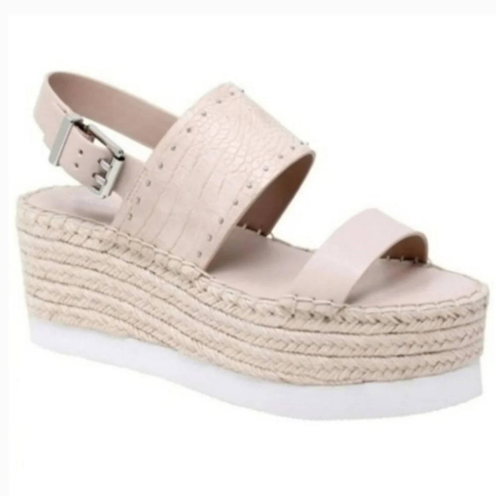 Charles by Charles David scale espadrille platform sandals